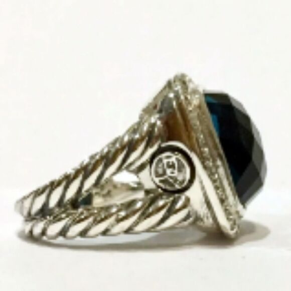 💎DAVID YURMAN BLUE HAMPTON ALBION RING - Picture 3 of 5